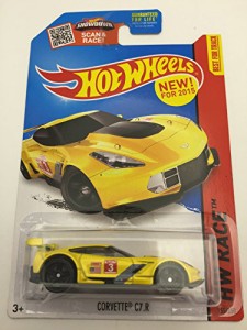 ホットウィール Hot Wheels コルベット C7.R HWレース 155/250 イエロー CORVETTE ビークル ミニカー