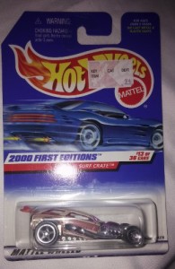 ホットウィール マテル ミニカー Hot Wheels 2000 First Editions Moc Surf Crate