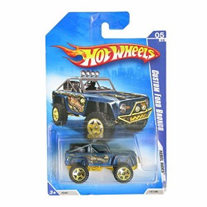 ホットウィール マテル ミニカー Hot Wheels 2009 05/10 Rebel Rides Blue Custom Ford Bronco