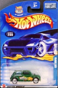 ホットウィール マテル ミニカー Hot Wheels Mini Cooper 2002 HotWheelsCollectors.com Tampo Green R