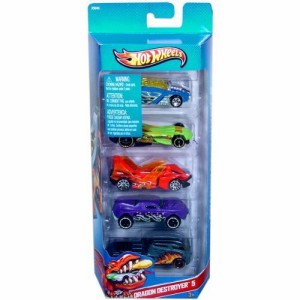 ホットウィール マテル ミニカー Hot Wheels Dragon Destroyer 5 Pack