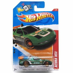 ホットウィール Hot Wheels アキュラ NSX スリルレーサーズ レースコース’12 1/5 181/247 グリーン Acura 