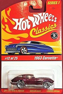 ホットウィール Hot Wheels クラシックス 1963コルベット 12/25 スペシャルエディション リミテッドエ