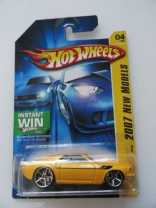 ホットウィール マテル ミニカー 2007 New Models #4 1969 Ford Mustang Dark Yellow First Edition Ca