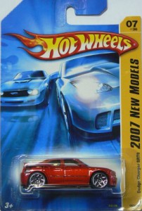 ホットウィール Hot Wheels ダッジ・チャージャーSRT8 2007ニューモデル 07/36 レッド Dodge Charger ビーク