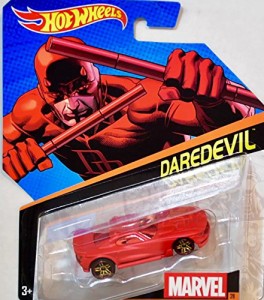 ホットウィール マテル ミニカー Hot Wheels, Marvel Character Car, Daredevil [Red] Die-Cast Vehicl