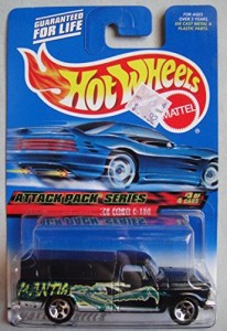 ホットウィール マテル ミニカー Hot Wheels Attack Pack Series 3 of 4 Cars, Black '79 Ford F-150 5