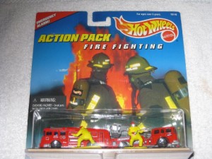 ホットウィール マテル ミニカー Hot Wheels Fire Fighting Action Pack -- 1996