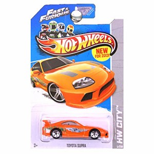 ホットウィール Hot Wheels トヨタスープラ HWシティ 5/250 オレンジ TOYOTA ビークル ミニカー