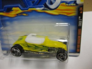 ホットウィール マテル ミニカー Hot Wheels 2000 Hot Rod Magazine Series - TRACK T - YELLOW & Whit