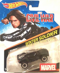 ホットウィール マテル ミニカー Hot Wheels, Marvel Character Car, Winter Soldier #30
