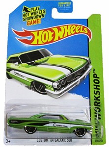 ホットウィール マテル ミニカー 2014 Hot Wheels Hw Workshop - Custom 64 Galaxie 500 - Green