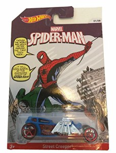 ホットウィール Hot Wheels マーベル MARVEL スパイダーマン ストリートクリーパー 01/08 ビークル ミ