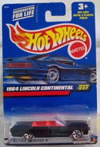 ホットウィール マテル ミニカー Hot Wheels 2000 Collector No. 237 - 1964 Lincoln Continental