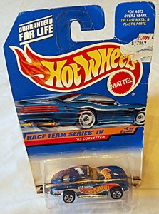 ホットウィール マテル ミニカー 1997 - Mattel - Hot Wheels - Race Team Series IV - 1963 Corvette 