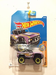 ホットウィール マテル ミニカー Hot Wheels - 2016 Surf's Up 5/5 - Custom Ford Bronco (purple) 291