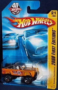 ホットウィール マテル ミニカー Hot Wheels Custom Ford Bronco 2008 First Edition #21 New Models Y