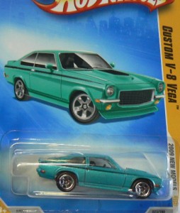 ホットウィール マテル ミニカー Hot Wheels 2009-23/42 Custom V-8 Vega 023/190 NEW Models 1:64 Sca