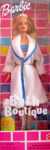 バービー バービー人形 Barbie Bath Boutique Doll w Bubble Bath (1998)