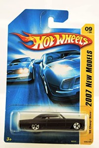 ホットウィール Hot Wheels ’66シボレー ノヴァ 2007ニューモデル 09/36 009/180 ブラック CHEVY ビークル 