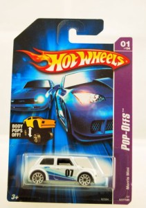 ホットウィール マテル ミニカー Hot Wheels - 2007 - Pop-Offs - Morris Mini - 01 of 04 - Body Pops