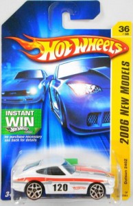 ホットウィール マテル ミニカー Hot Wheels 2006 First Editions -#36 Datsun 240z White Y5 Wheels #