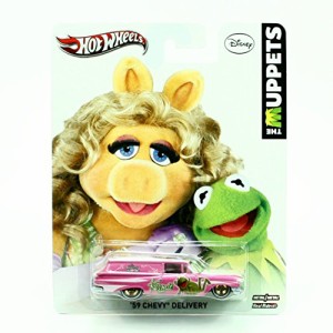 ホットウィール マテル ミニカー Hot Wheels 2013 Disney The Muppets Miss Piggy & Kermit '59 Chevy 