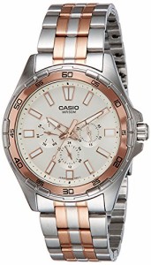 腕時計 カシオ メンズ Casio Enticer Analog Silver Dial Men's Watch-MTD-300RG-7AVDF