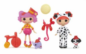 ララループシー 人形 ドール Mini Lalaloopsy Fun House dolls, Peanut and Ember,