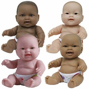 ジェーシートイズ 赤ちゃん おままごと JC Toys 10" Lots to Love Baby Dolls - Set of 4 - 10" Bab