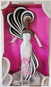 バービー バービー人形 バービーコレクター 45th Anniversary Barbie By Bob Mackie African Amer