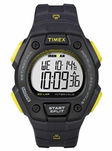 腕時計 タイメックス メンズ Timex Ironman 50 Lap Classic Watch Dark Grey/Lime