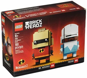 レゴ LEGO BrickHeadz Mr. Incredible & Frozone Building Kit 41613 160 Pieces