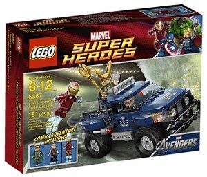 レゴ スーパーヒーローズ マーベル LEGO Includes 3 Minifigures: Iron Man, Loki and Hawkeye Loki's