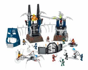 レゴ バイオニクル Lego Bionicle 8894 - Piraka Stronghold with 6 mini Toa Inika and 6 mini Piraka figur