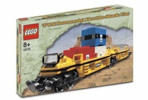 レゴ LEGO TTX Intermodel Double-Stack Car Train (10170)