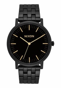 腕時計 ニクソン アメリカ NIXON Porter A1057 - All Black/Gold - 50m Water Resistant Men's Analog Cla