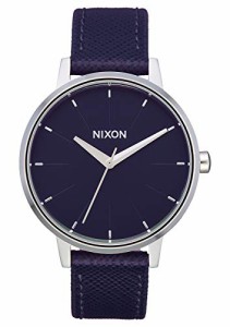 腕時計 ニクソン アメリカ Nixon Women's Kensington A1083074-00 37mm Blue Dial Leather Watch