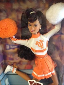 バービー バービー人形 大学 Barbie Tennessee University Cheerleader African-American