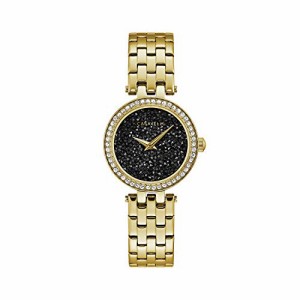 腕時計 ブローバ レディース Caravelle Modern Quartz Ladies Watch, Stainless Steel Crystal , Gold-To