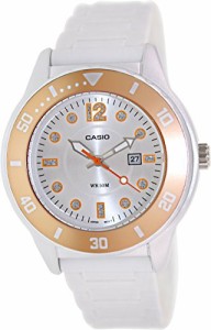 腕時計 カシオ レディース Casio Women's Core LTP1330-4A2V White Resin Quartz Watch