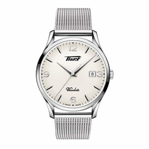 腕時計 ティソ メンズ Tissot Unisex-Adult Viso Date Stainless Steel Dress Watch Grey T1184101127700
