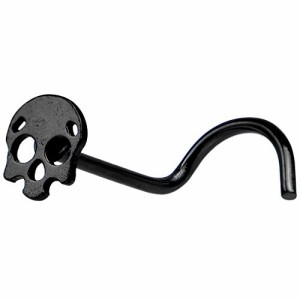 ボディキャンディー ボディピアス アメリカ Body Candy Nose Ring Unisex Black Anodized Titaniu