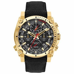 腕時計 ブローバ メンズ Bulova Precisionist Chronograph Mens Watch, Stainless Steel with Black Nylon 