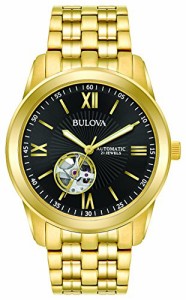 腕時計 ブローバ メンズ Bulova Men's 97A132 Automatic Gold-Tone Bracelet 42mm Watch