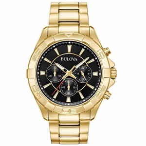 腕時計 ブローバ メンズ Bulova Classic Gold Tone Chronograph Stainless Steel Mens Watch 97A139