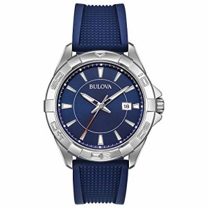 腕時計 ブローバ メンズ Bulova Casual Sport Silicone Stainless Steel Mens Watch 96B298