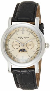 腕時計 アクリボスXXIV メンズ Akribos XXIV Men's Retro Multifunction Watch - 2 Multifunction Subdial