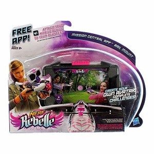 ナーフ ナーフレベル アメリカ Hasbro A6641 Nerf Rebelle Mission Central App Rail