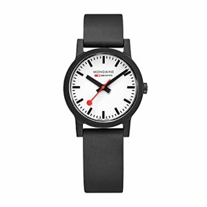 腕時計 モンディーン 北欧 Mondaine Women's MS1.32110.RB SBB Analog Display Swiss Quartz Black Watch